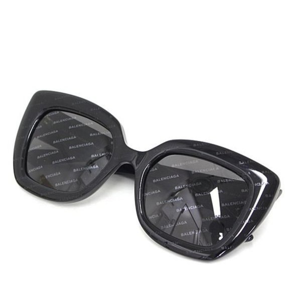 Balenciaga Sunglasses/LOGOMANIA /Blk/Blk/Ladies/Ba 130 05 A 22 main image 10